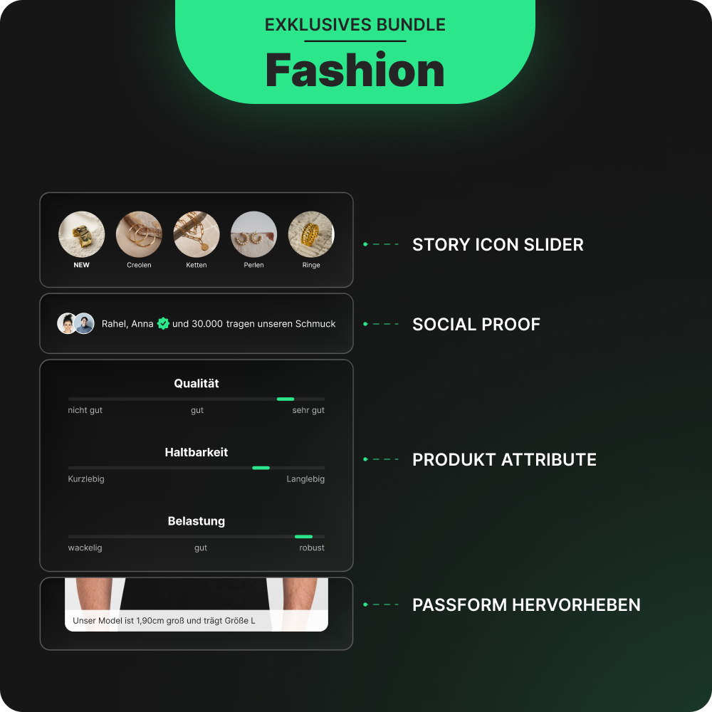 Bundle für Fashion-Shops
