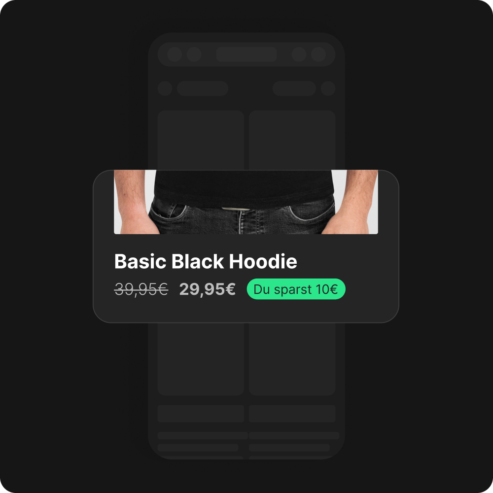 Optimierte Preiskommunikation