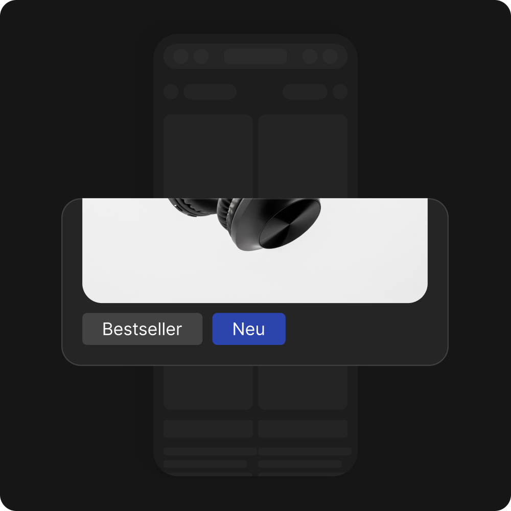 Produkt-Highlights Badges