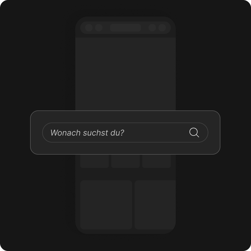 Hervorhebung der Suchfunktion